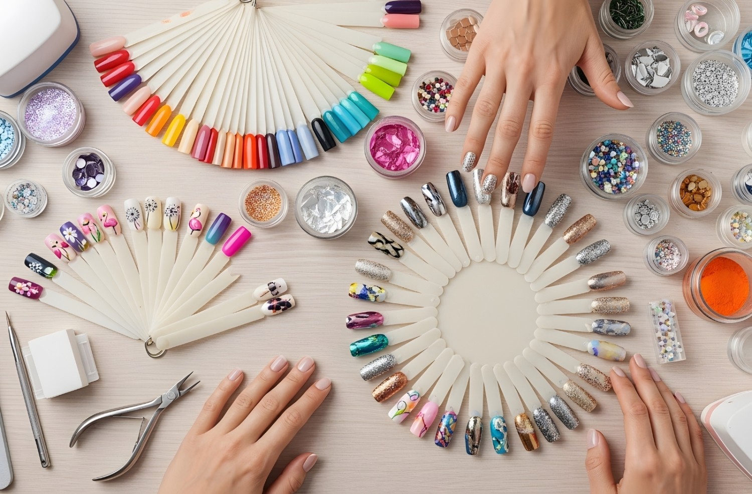 Custom Nail Art and Designs